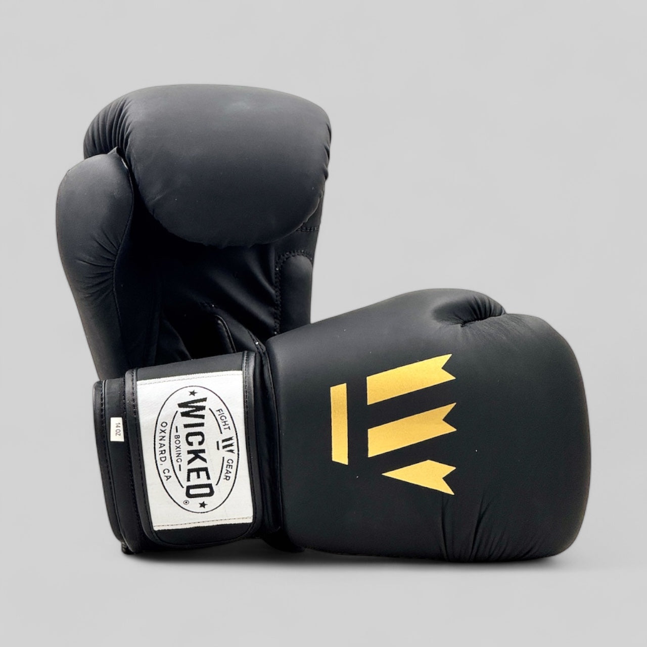 Wicked Leather Boxing Professional Training Lace up Gloves 14 oz & online Hand Wraps