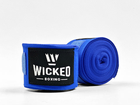 Premium Hand Wraps for Boxing – Top Quality Protection blue