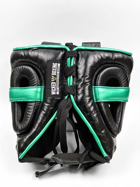 805 Special Headgear: Top Protection, Max Performance black and green