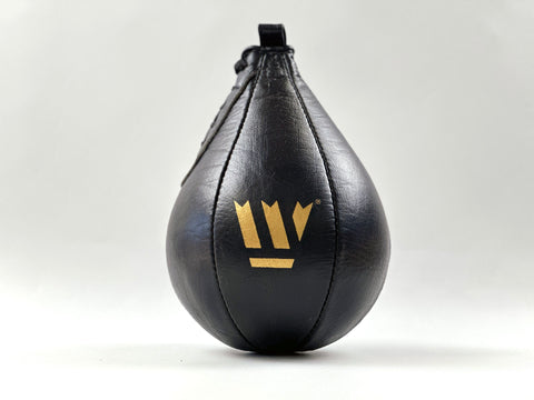 Leather Speed Bag - Premium Boxing Equipment Online black